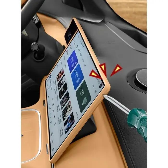 Protecteur de cadre d'écran de Console centrale pour Geely Starray EM-i, accessoire intérieur de voiture en Silicone