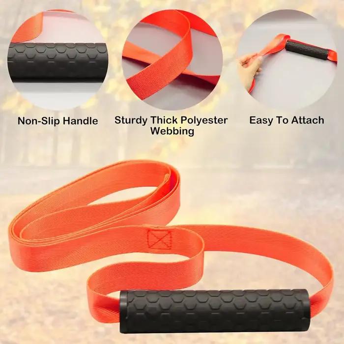 Corde de traction cerf pliable - Ceinture de chasse multifonction - Sangle portable pour ferme