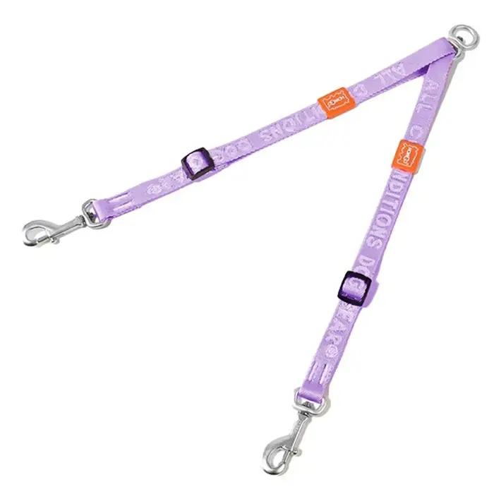 Attache double pour laisse de chien
