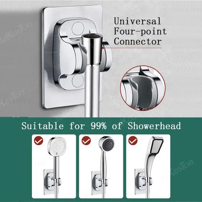 Flexible de douche anti-enroulement haute pression 1.2/1.5/2m interface universelle GI/2 pour pommeau