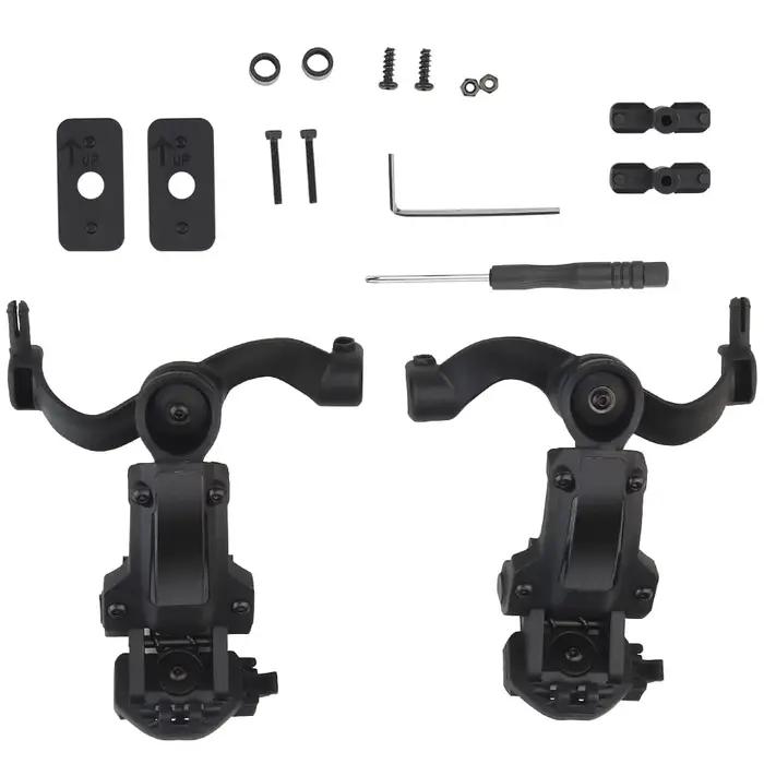 Adaptateur de montage sur Rail de casque tactique à Angle libre, pour casque Earmor sur m-lok Ops-Co