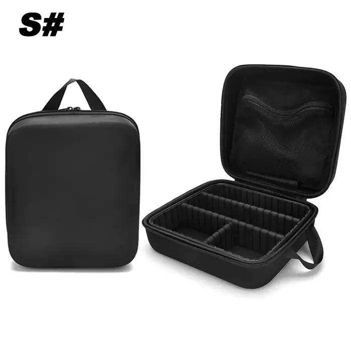 Sac de rangement pour accessoires de coiffure en plastique rose résistant à l'eau pour transport et organisation élégante de ciseaux clips peigne et autres outils de coiffeur