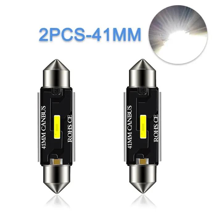 NLpearl 2x C5W LED CSP 1860 lampe de signalisation ampoule Canbus 31mm 36mm 39mm 41mm lumière festonnée C10W LED Auto