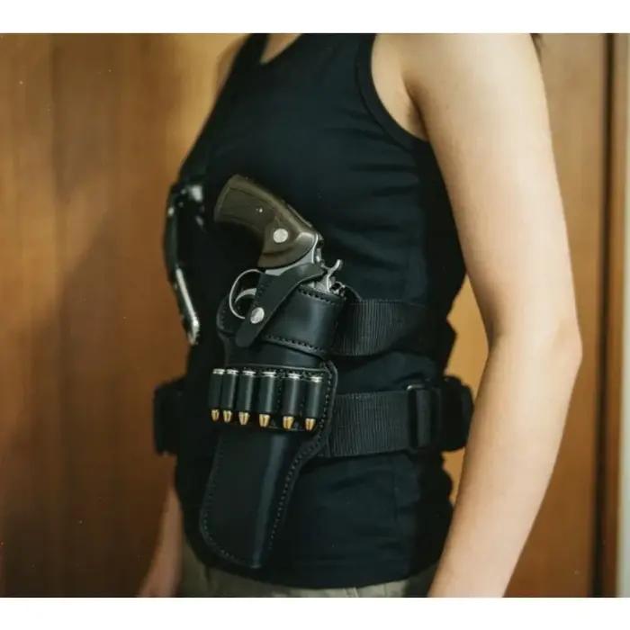 Revolver Western avec sangle de cuisse pour costume d'adulte