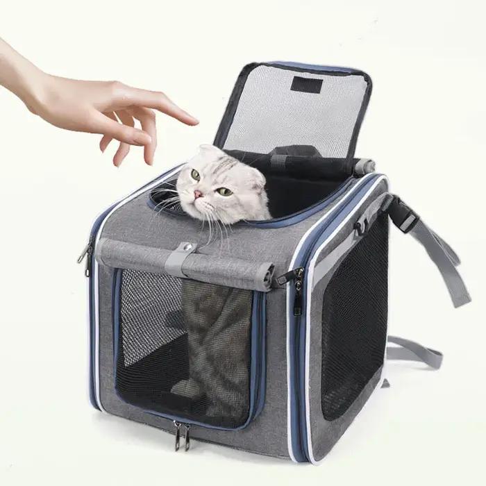 Sac de transport pour animaux de compagnie et vélos, sac portable robuste et élégant pour chats, chiens et déplacements extérieurs