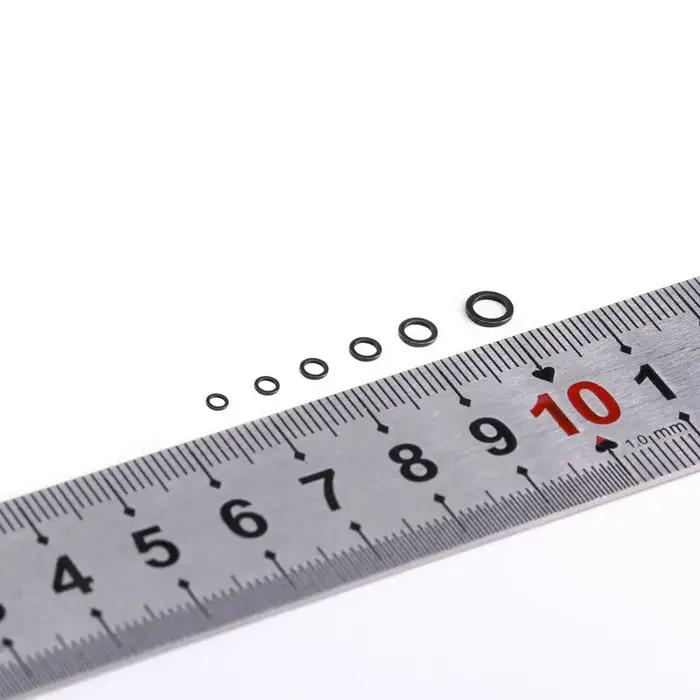 OUZEY 100 pièces carpe pêche connecteur rond plate-forme anneau en acier inoxydable changement rapid