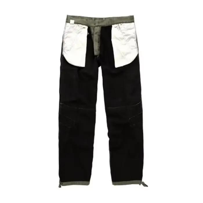 Pantalon cargo hiver polaire épais chaud multi-poches tactique militaire grande taille 28-44