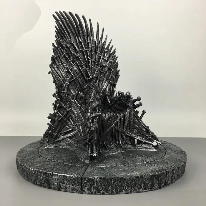 Figurine Trone de Fer Game of Thrones Modèle Main Décoration Support Téléphone Cadeau Occasion Spéciale