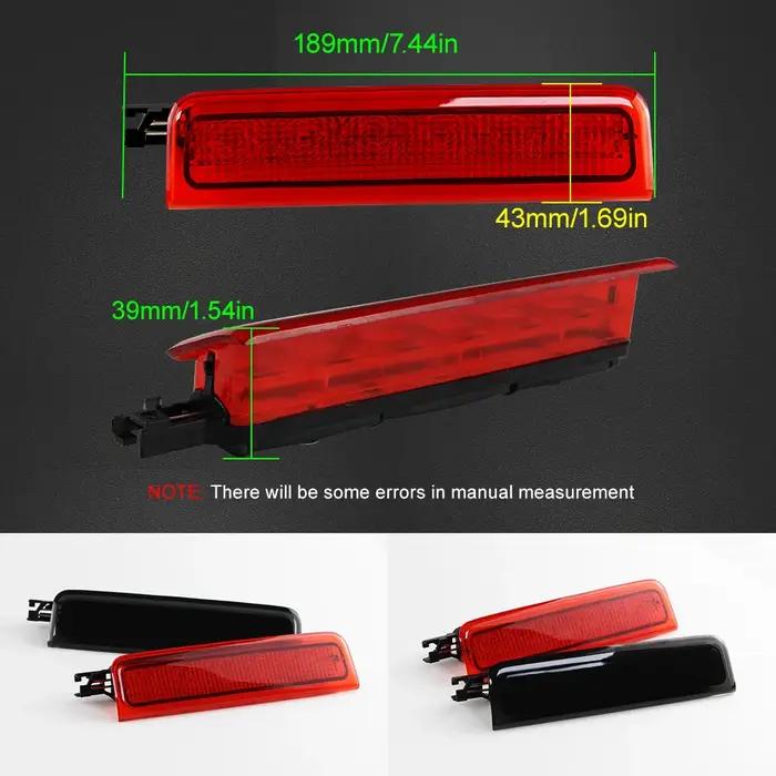 1 pièces pour Volkswagen VW Caddy 2003-2015 troisième 3ème centre haut niveau feu Stop arrière 2K0 9