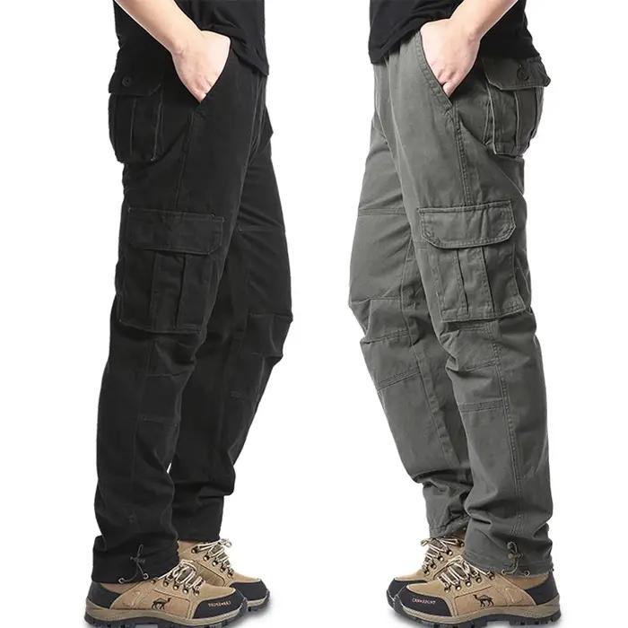 Pantalon cargo grande taille homme randonnée chasse
