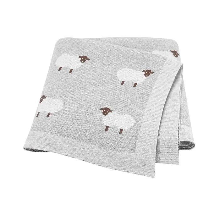 Couvertures en coton pour bébé