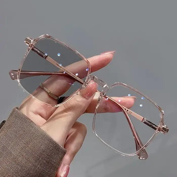 Plamis lunettes d'ordinateur photochromiques Anti-rayonnement en métal