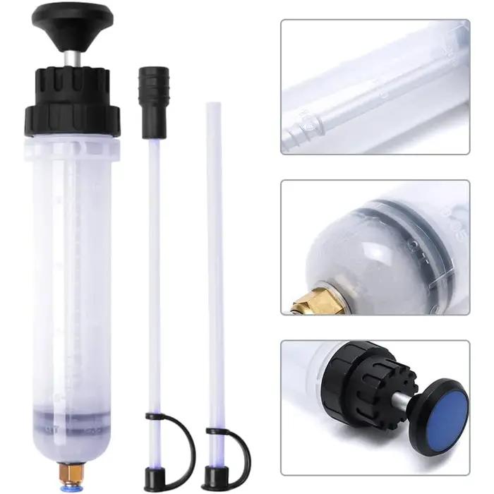 Extracteur d'huile de liquide de frein de voiture, seringue de changement d'huile automatique avec t