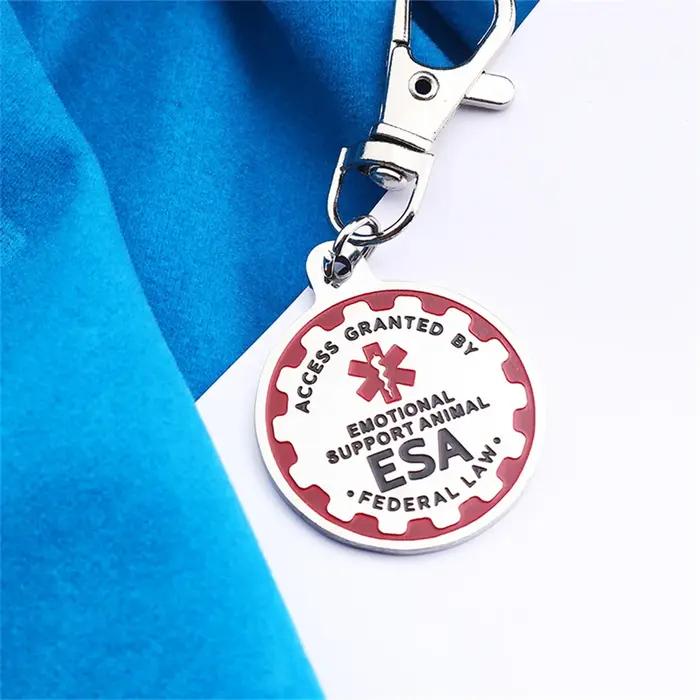 Étiquettes d'identification de chien de service pour chiens