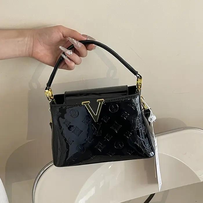 Sac messager élégant pour femme 2026, sac à bandoulière en cuir de haute qualité pour femme avec sty