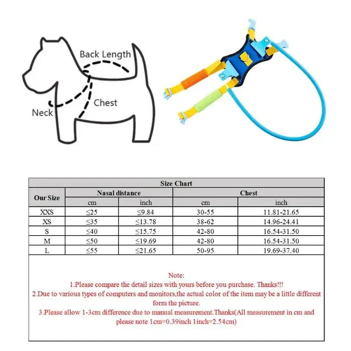 Cercle anti-collision réglable pour chien ennemi