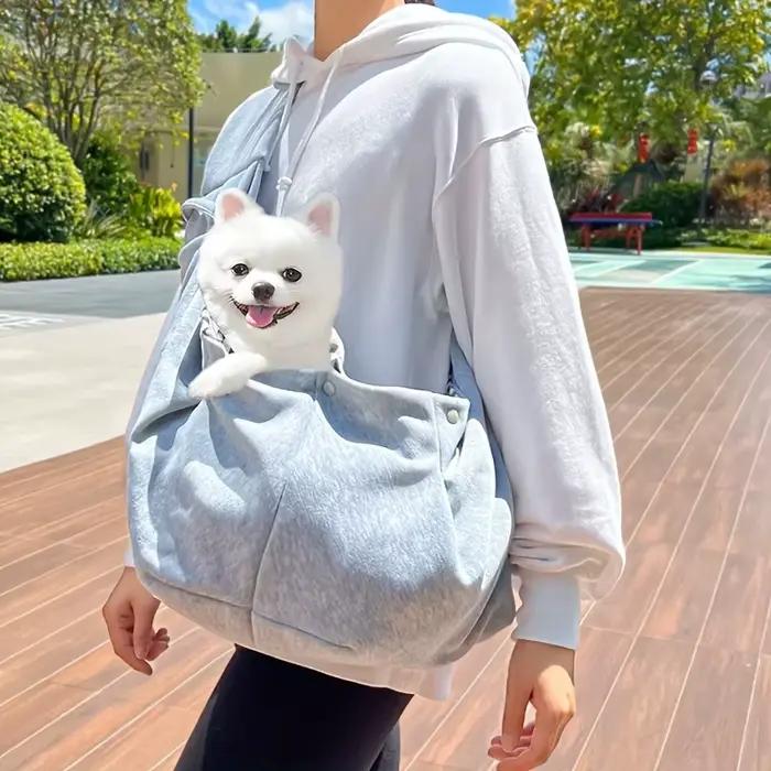 Sac de transport pour animaux de compagnie, sac à bandoulière portable, sac de promenade pour chat,
