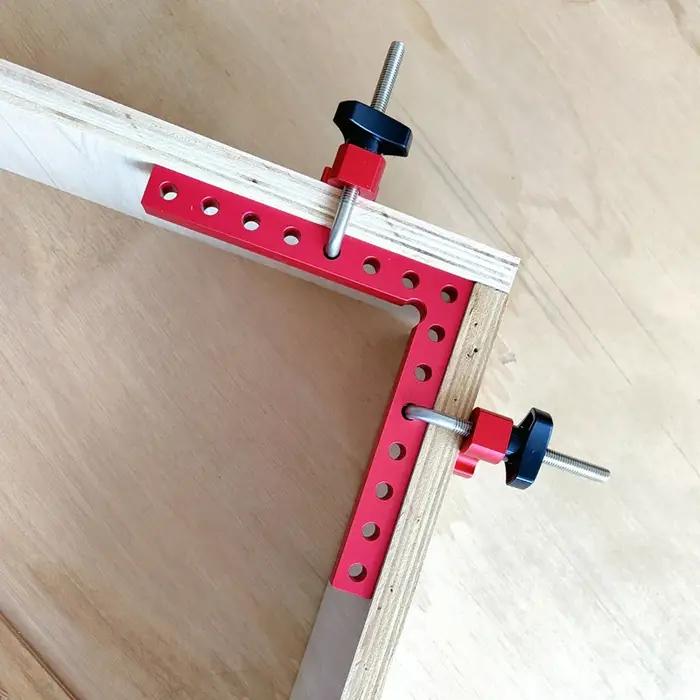 Pinces à Angle droit carrés de positionnement à 90 degrés, pour le travail du bois, pince d'angle, o
