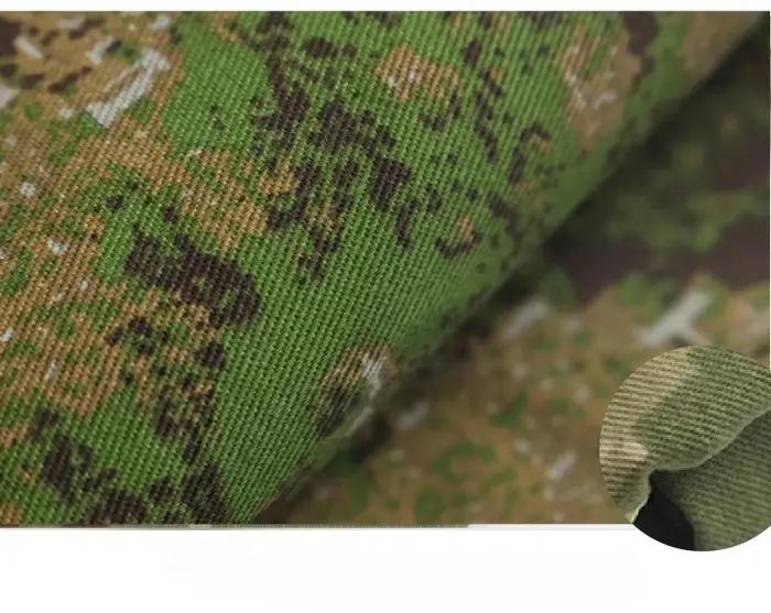Tissu tactique de Camouflage italien en coton et Polyester, tissu sergé épais et résistant à l'usure pour bricolage, vêtements d'extérieur, matériel pour pantalons