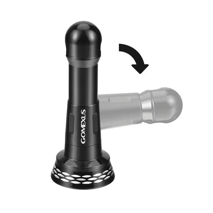 Gomexus Reel Stand Béquille Pliable pour Shimano Vanquish Stella Daiwa Exist 19 Certate LT 1000 - 4000 Latéral de Protec