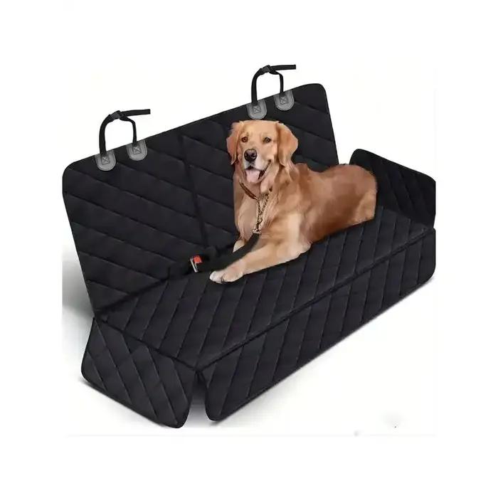 Housse de siège de voiture imperméable pour chien avec accoudoir central