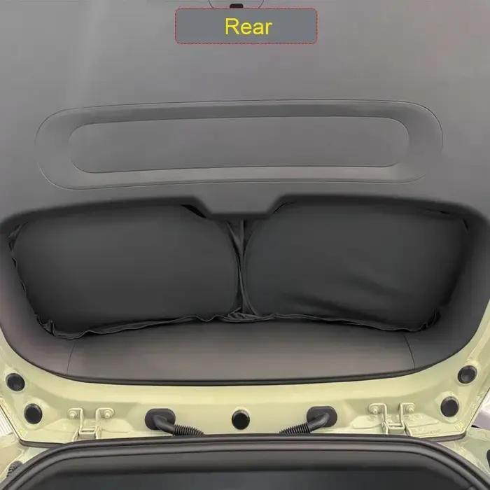 Pour SMART # Pare-soleil de confidentialité pour fenêtres noires de voiture, Anti-UV, isolation thermique, couverture de protection, accessoires d'intérieur automobile, 5 2025-présent