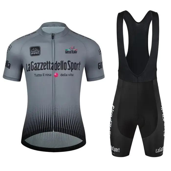 Tour d'italie vêtements de vélo maillot de cyclisme ensemble été