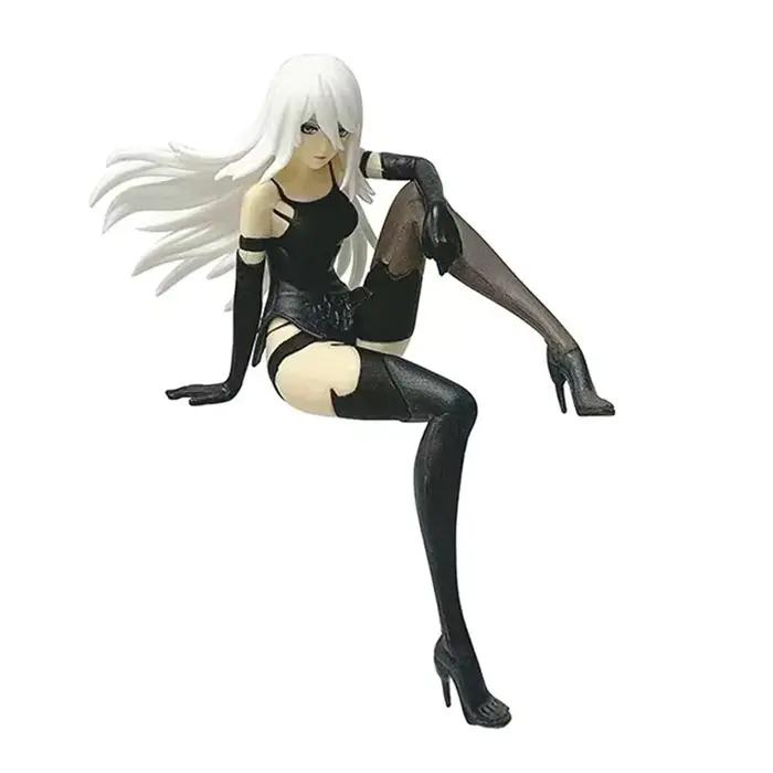 Figurine flambant neuve noir et blanc de 13 à 15cm