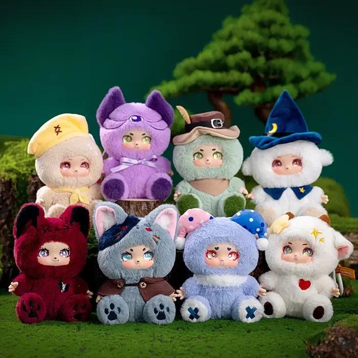 Mignon loup-garou tueur jeu vinyle visage jouets en peluche poupées colorées populaire peluche jouet enfant cadeaux créatifs sac suspendu prophète, W