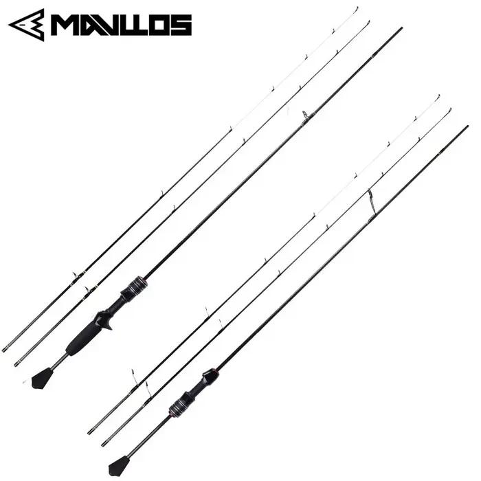 Mavllos DELICACY L.W 0.6-8g UL canne à pêche coulée canne à filer ultralégère en Fiber de carbone cr