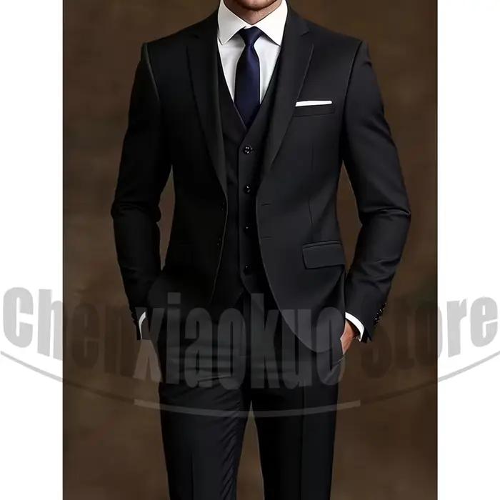 Costume chic pour homme 3 pièces
