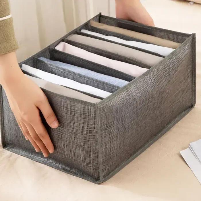 Rangement pour vêtements pantalons organisateur jean T-shirt boîte