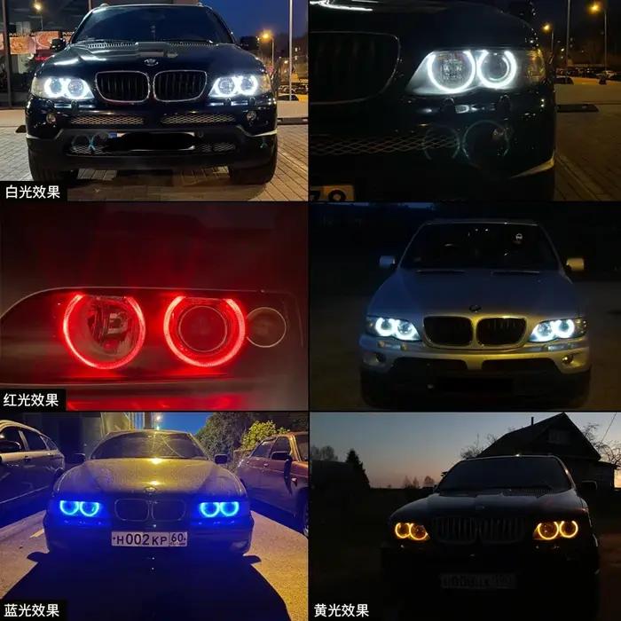 Ampoule LED pour marqueur yeux d'ange, 2 pièces, pour E39, E53, E60, E61, E63, E64, E65, E66, E87, 5