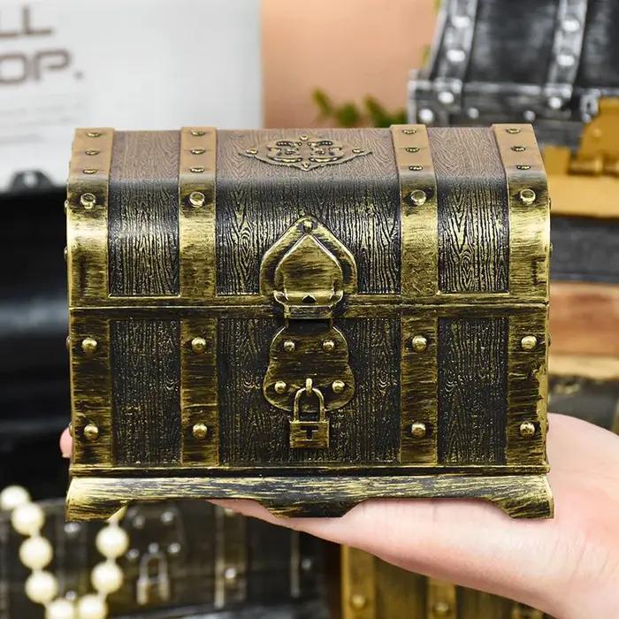 Boîte de rangement rétro pour bijoux