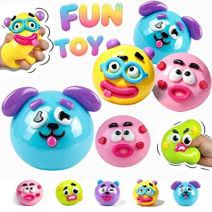 Jouet sensoriel anti-stress Kawaii DIY pour chien amusant
