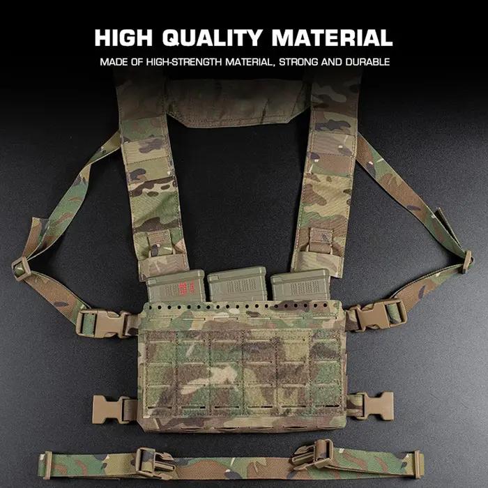 MK5 plate-forme de poitrine Molle SS MKV Micro châssis de combat Placard 5.56 Triple pochette gilet