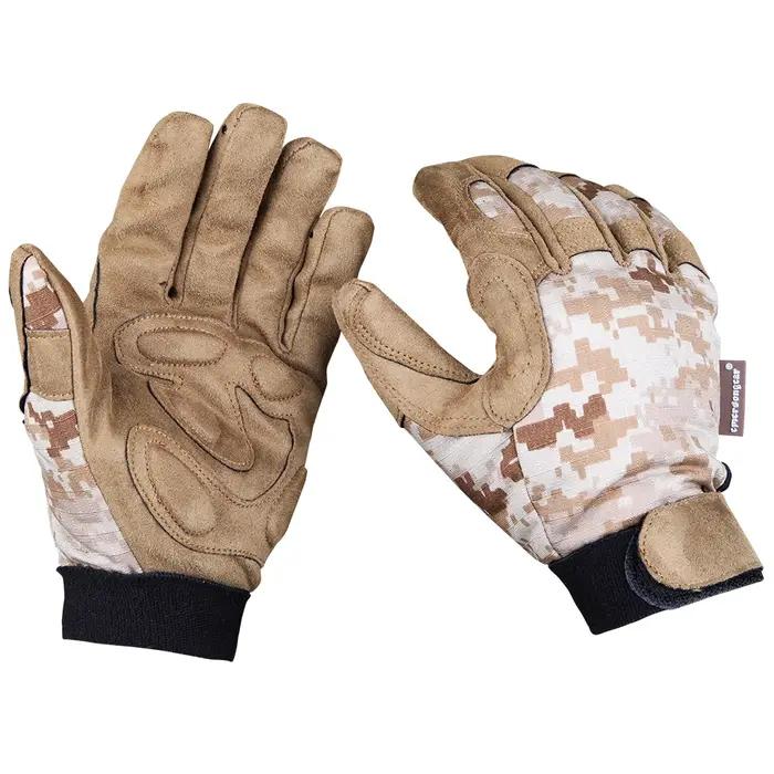 Gants camouflage tactiques Emersongear pleine main - Léger protection