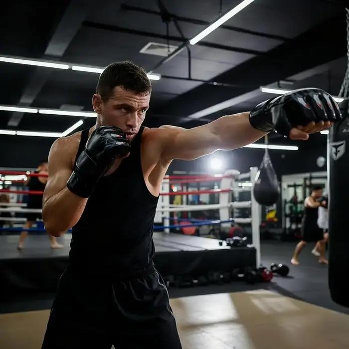 Gants de kick-boxing, gants de MMA