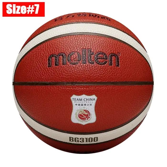 2025 Fusten Basketball taille officielle 7/6/5 PU matériel intérieur extérieur hommes balle entraînement Match jeu équipe Original Baloncesto