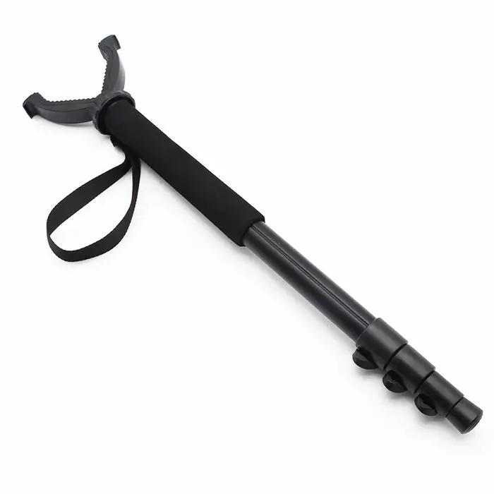 Accessoire de tir de chasse, joug en forme de V, monopode en alliage d'aluminium, bâton de tir téles
