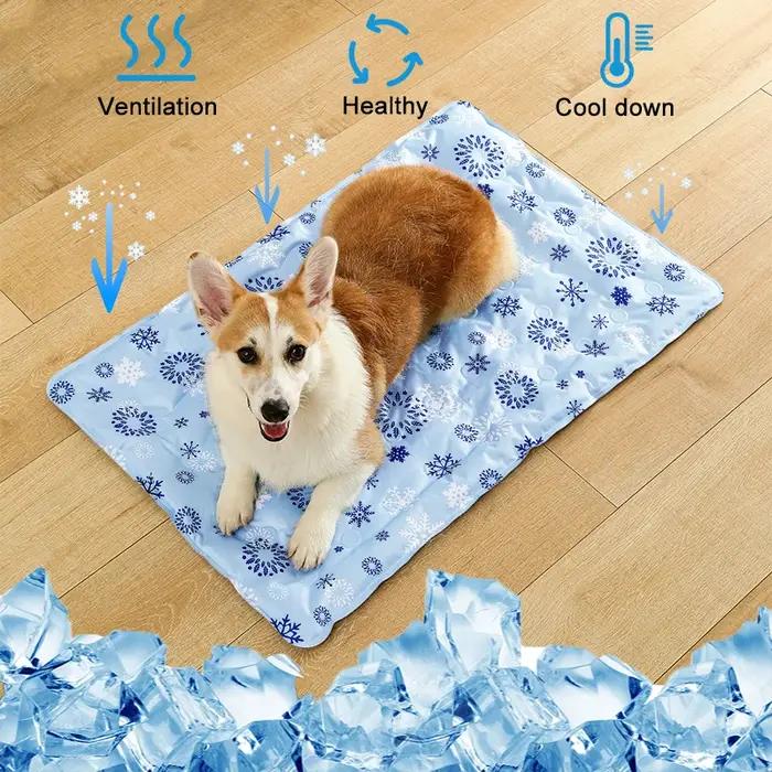 Tapis de refroidissement pour chien