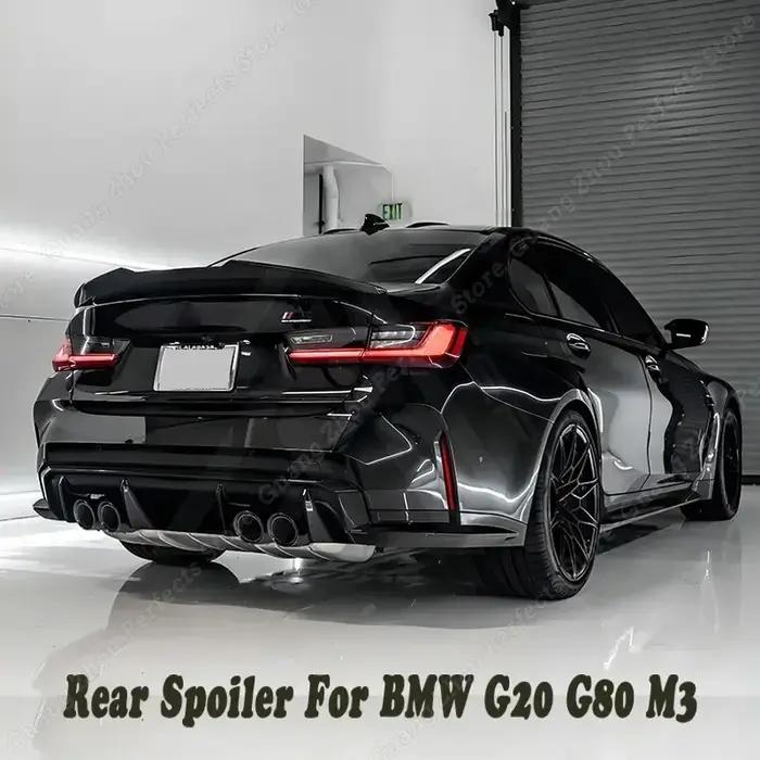 Becquet de toit arrière de style PSM pour BMW, accessoires de voiture ABS, adapté pour BMW Série 3,