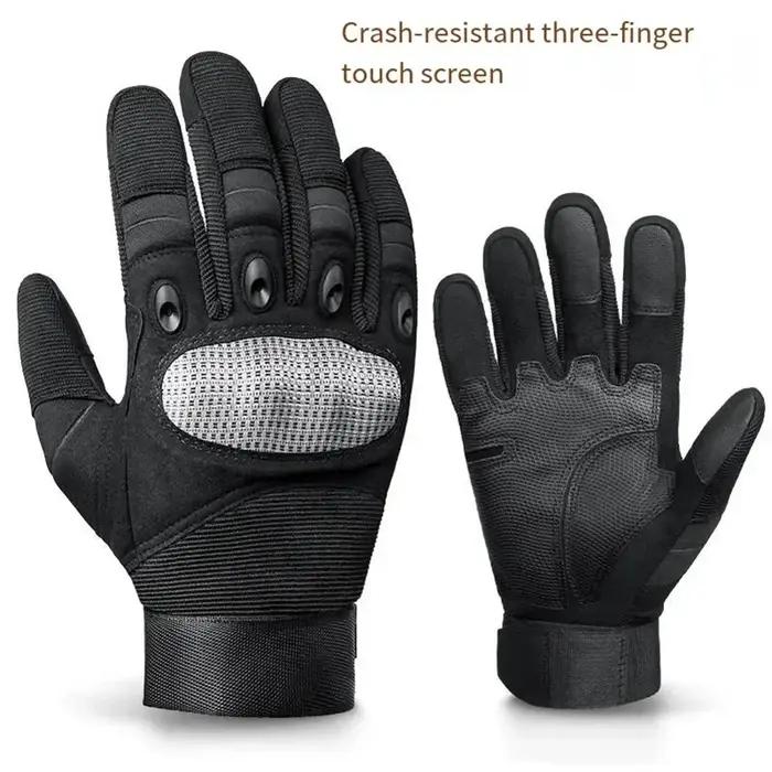 Gants tactiques 2025 écran tactile - Antidérapants montagne combat protection coque dure chasse