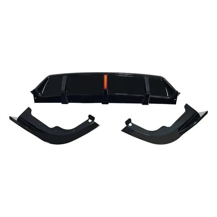 2019 à 2025 pour BMW X5 G05 M50i M50d M60i M60d 40i M Sport avec feu stop Led pare-chocs arrière diffuseur de lèvre Spoiler séparateurs ABS