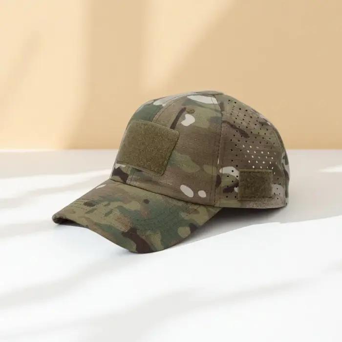 Casquette camouflage multifonctionnelle pour homme et femme activités de chasse et randonnée protection solaire printemps été