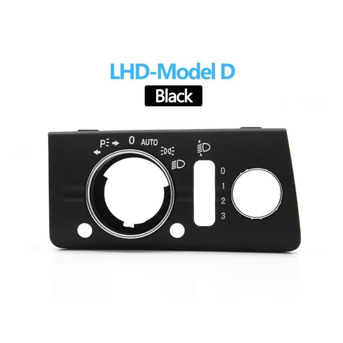 LHD RHD tableau de bord avant phare lampe interrupteur couvercle garniture remplacement pour Mercedes Benz W211 classe