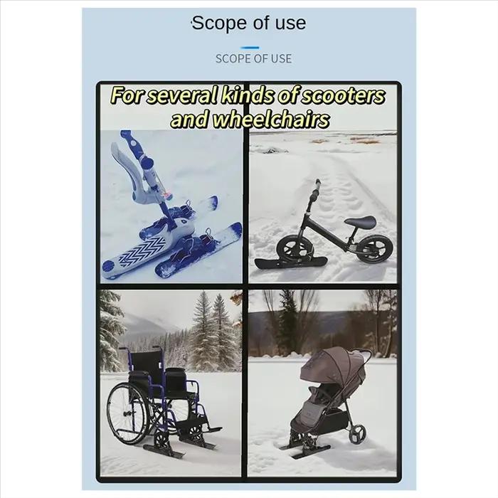 HOES-équipement de Ski vélos d'équilibre pour enfants, vélos, accessoires de Snowboard poussettes po