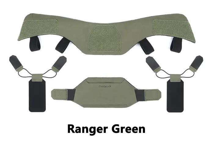 Protège-cou tactique DMGear pour gilet de chasse - Collier de protection équipement airsoft et camping