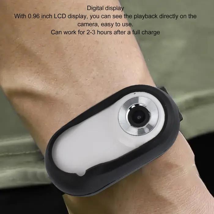 Caméra de collier d'action pour animaux de compagnie 170° avec support de carte mémoire rechargeable par USB pour chiens et chats occasions spéciales
