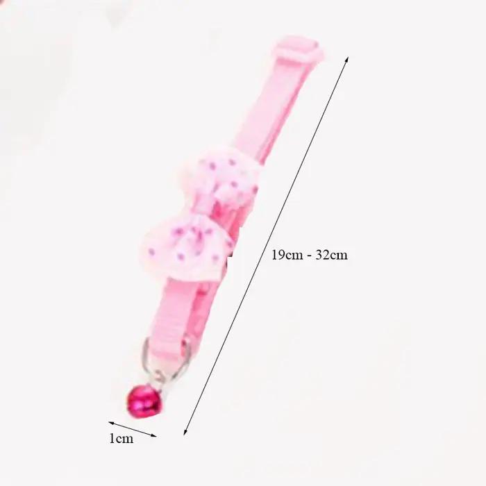 Collier pour chien et chat à nœud papillon tendance